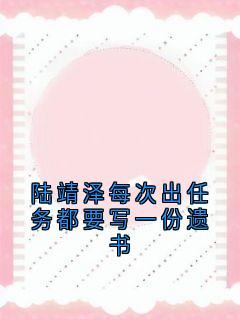 陆靖泽每次出任务都要写一份遗书by江月灵(江月灵陆靖泽)未删节免费阅读-二筒文学网