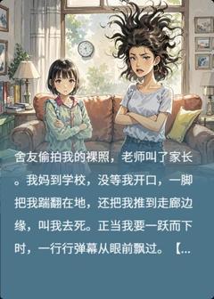 主角吴馨玲惠吴甜小说完整版-我妈掉包失败后，弹幕剧透我发疯免费阅读全文