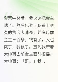 彩票中奖后，我火速把金主踹了小说主角是程潮季阑迟裴枝盈全文完整版阅读-二筒文学网