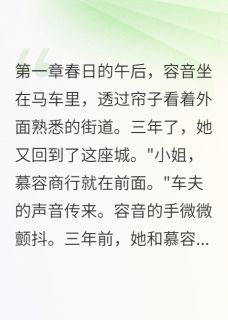 三年后，前夫哭着求原谅小说-慕容晟容音全篇阅读-二筒文学网