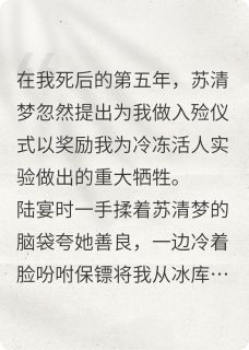 未婚夫将我冰冻五年后，他死了(等等蛤)最佳创作小说全文在线阅读-二筒文学网