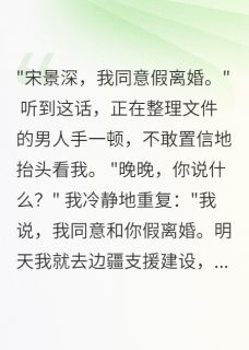 值得熬夜看完的首长老公假离婚我立马同意去边疆小说阅读