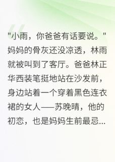 无弹窗小说妈妈死后爸爸三天娶了白月光 作者往事不堪回首眠眠