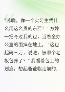 方婷苏晚主角的小说完结版实习三月后，我摊牌了全集