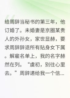 给周辞当秘书的第三年，他订婚了(周谨之周辞周珂)全文完整版阅读-二筒文学网