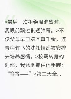 精彩小说拒绝校霸后，我和真千金联手了周淮盛沈知慎宋舟全章节在线阅读-二筒文学网